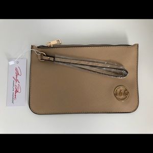 NWT Marilyn Monroe brand nude wristlet